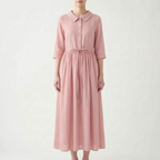 Vistina  - Collared Ladies Summer Maxi Dress Casual Daytime Wear