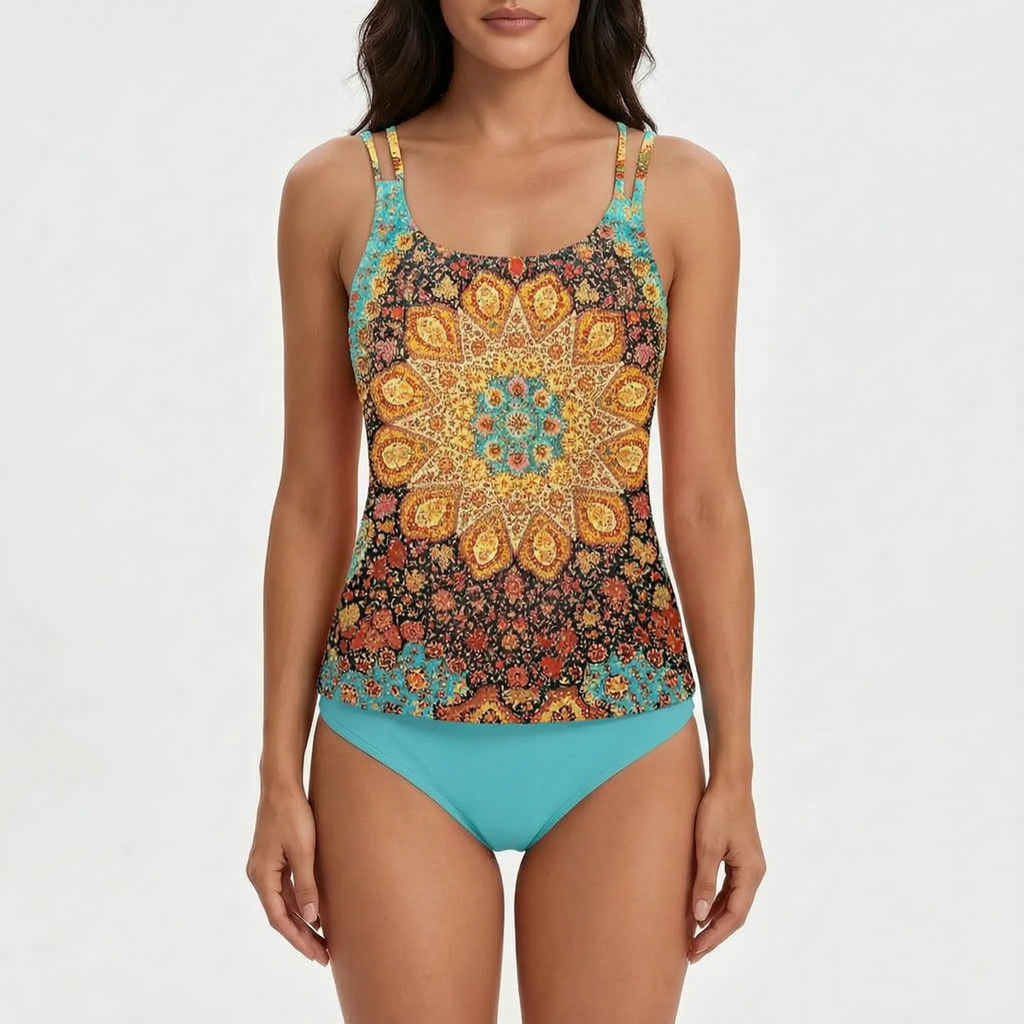 Vivaswim  - Ladies Patterned Tankini Set Beach Holidays