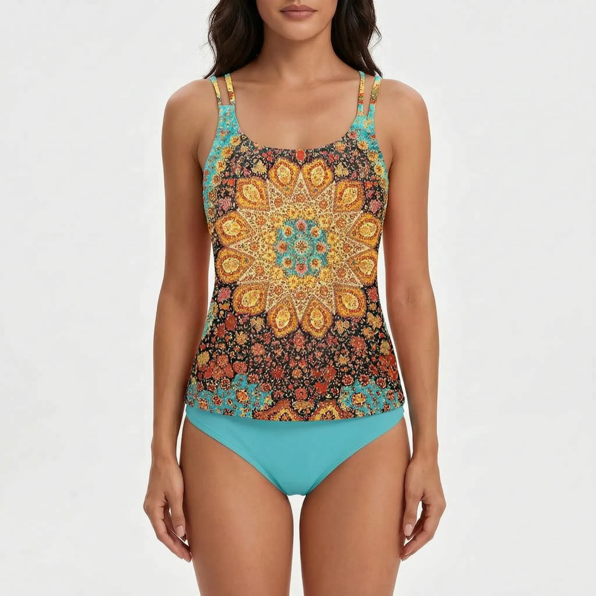 Vivaswim  - Ladies Patterned Tankini Set Beach Holidays