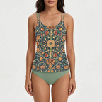Vivaswim  - Ladies Patterned Tankini Set Beach Holidays