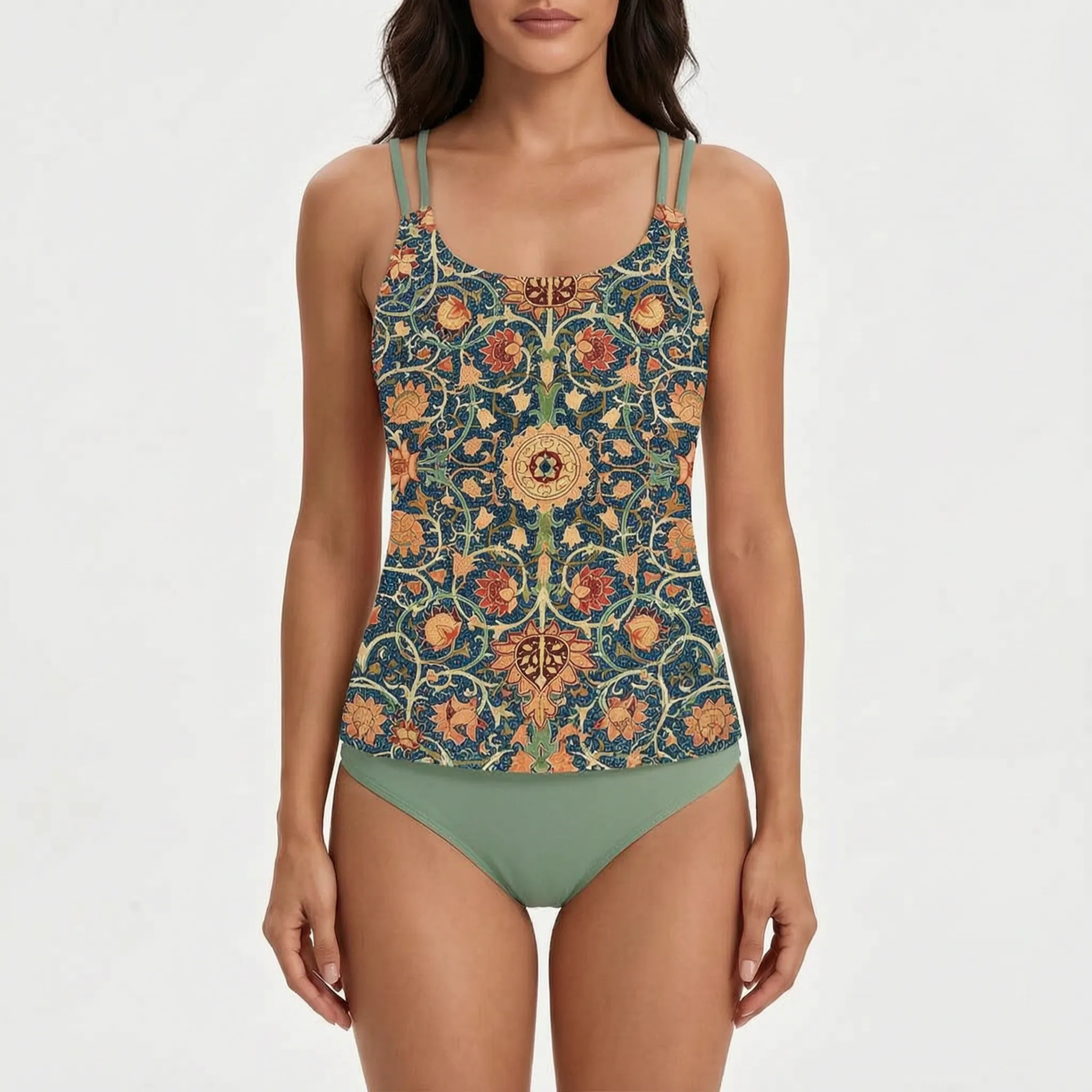 Vivaswim  - Ladies Patterned Tankini Set Beach Holidays