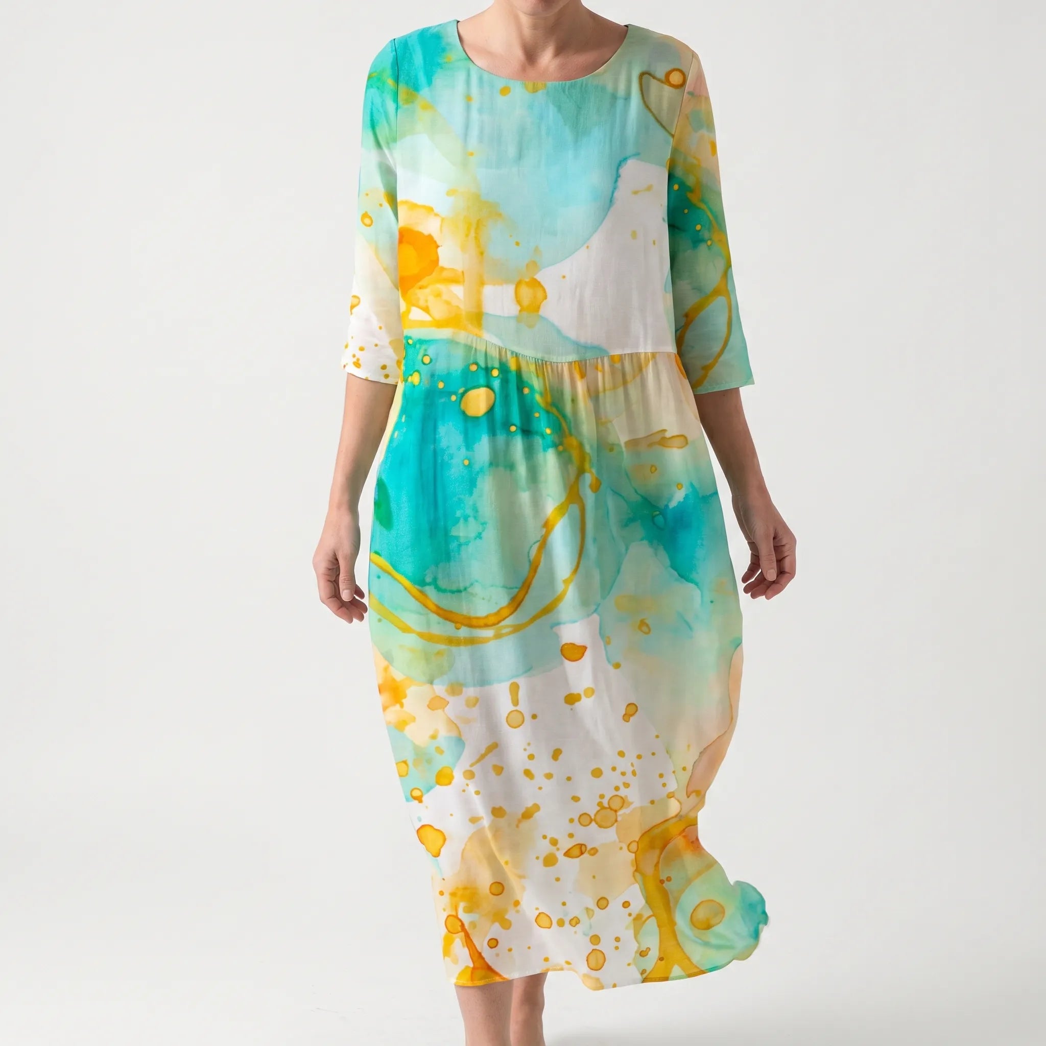 Viventia  - Flowy Summer Dress Summer Holidays