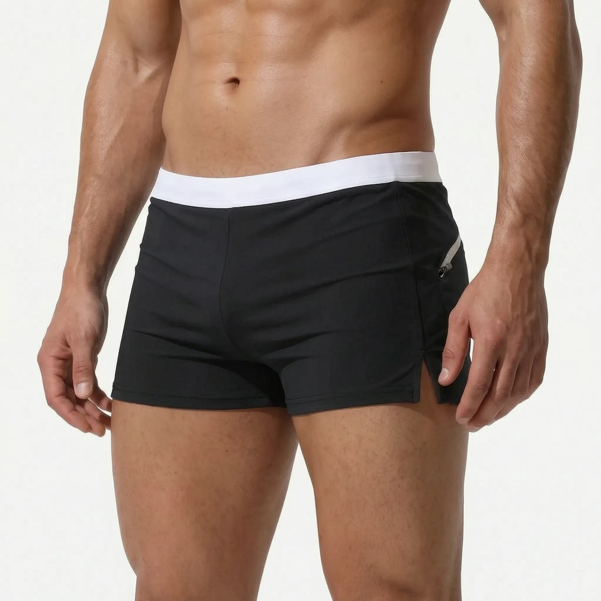 Vokara  - Close-Fitting Sporty Men's Swim Shorts Active Beach Days