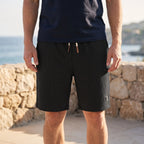 WaffleTide  - Men's Waffle Knit Shorts Casual Daytime Wear