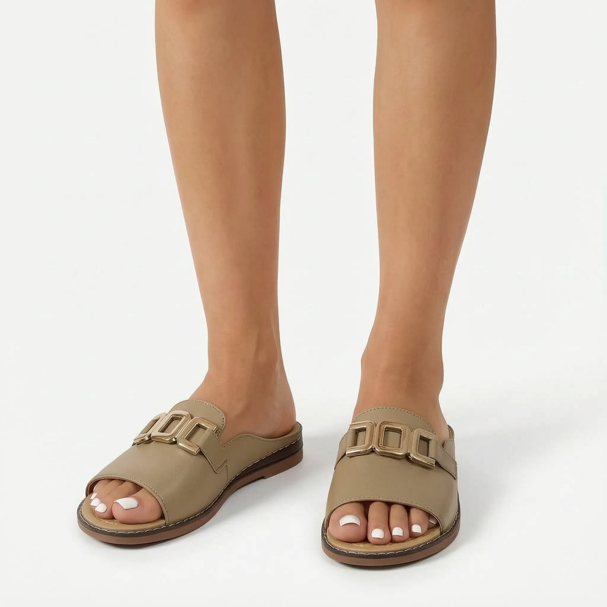 WedgeSlip  - Slip-On Wedge Sandals Daily Walks