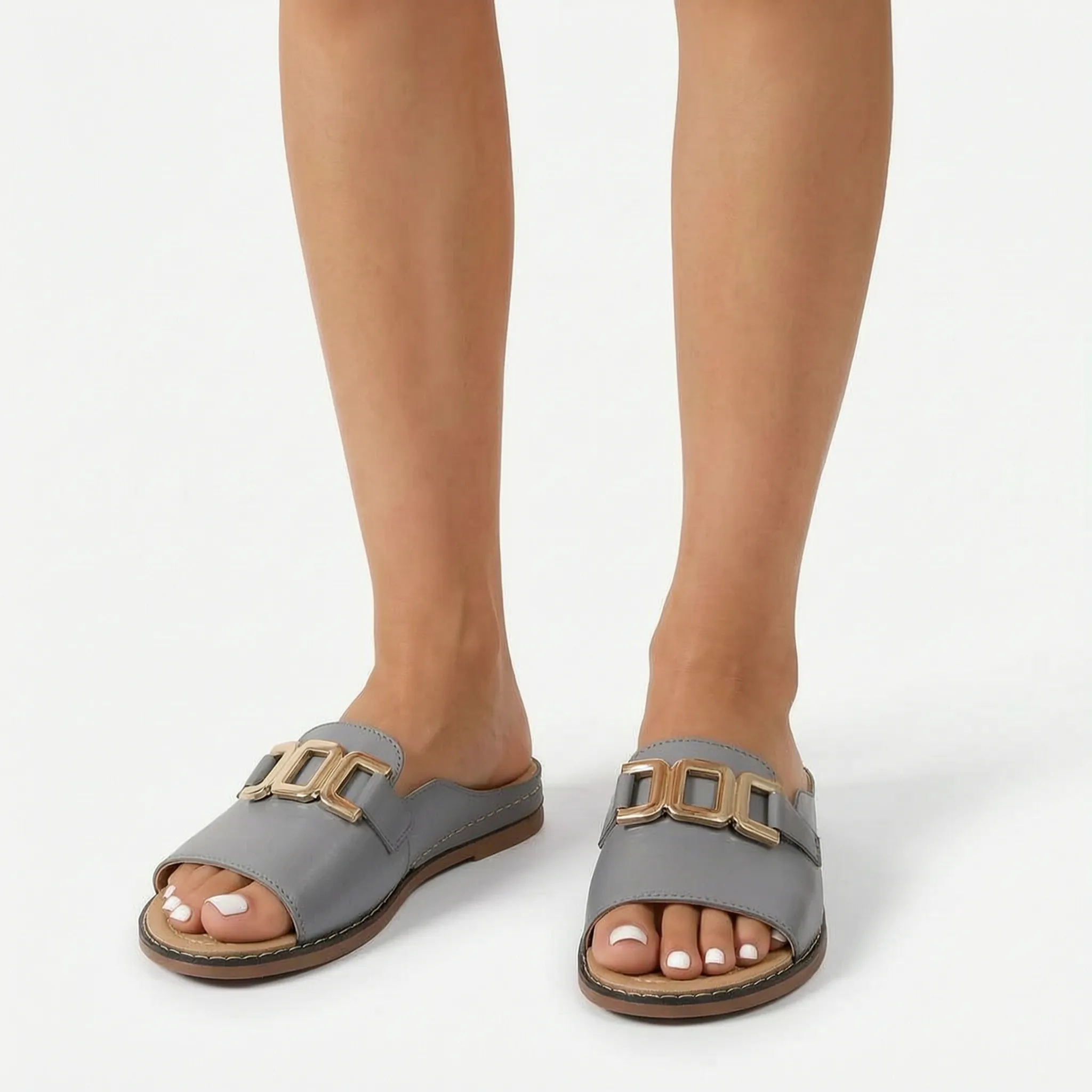 WedgeSlip  - Slip-On Wedge Sandals Daily Walks