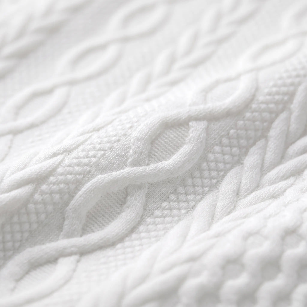 Zanthea  - Textured Cable-Pattern Zip Up Jumper Layering On Cooler Days