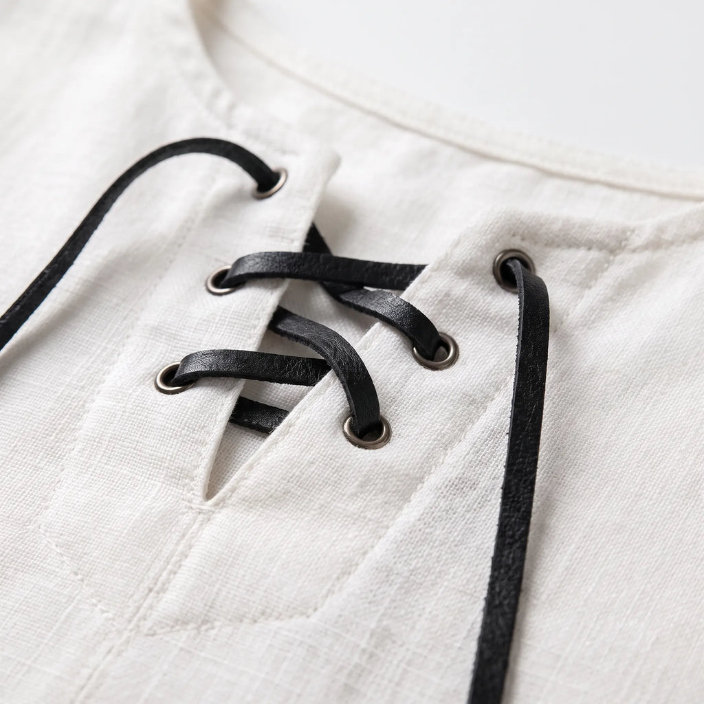 Zefyris  - Casual Long-Sleeved Textured Summer Shirt Warm Weather Wear