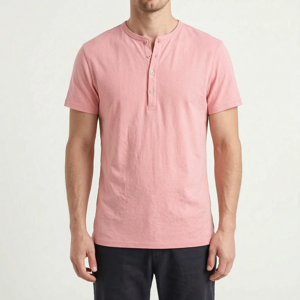 Zefyris  - Casual Long-Sleeved Textured Summer Shirt Warm Weather Wear