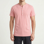 Zefyris  - Casual Long-Sleeved Textured Summer Shirt Warm Weather Wear