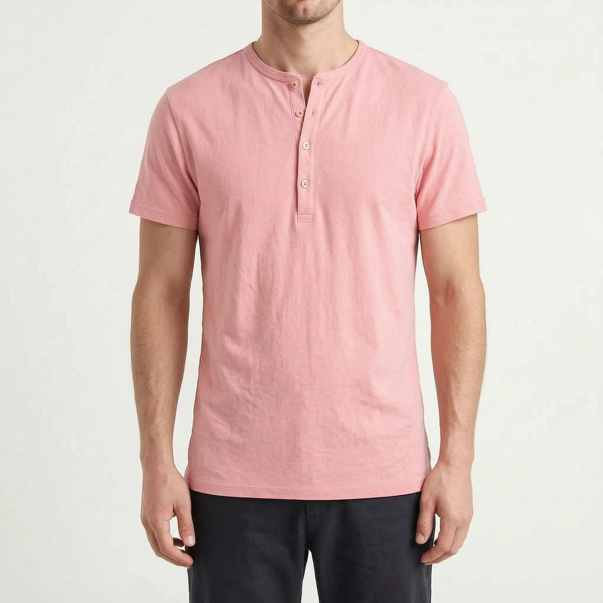 Zefyris  - Casual Long-Sleeved Textured Summer Shirt Warm Weather Wear