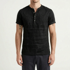 Zefyris  - Casual Long-Sleeved Textured Summer Shirt Warm Weather Wear