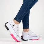 Zennix  - Casual Chunky White Trainers Daily Walking