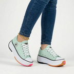 Zennix  - Casual Chunky White Trainers Daily Walking