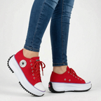 Zennix  - Casual Chunky White Trainers Daily Walking