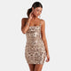 Women's Sequin Bodycon Mini Dress