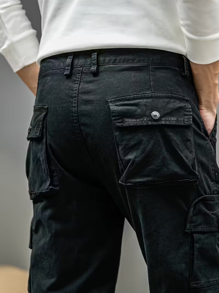 Men's Straight Leg Cargo Trousers