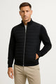 Men's Quilted Front Hybrid Knit Jacket