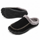 Men's Fleece-Lined Mule Slippers