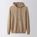 Unisex textured hoodie with drawstring hood and long sleeves