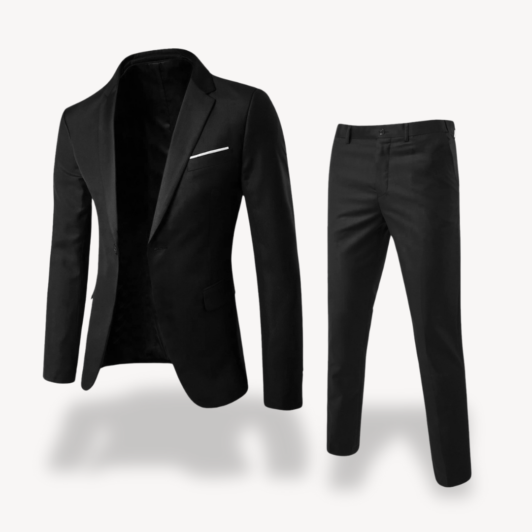 Men's Slim Fit Two-Piece Suit