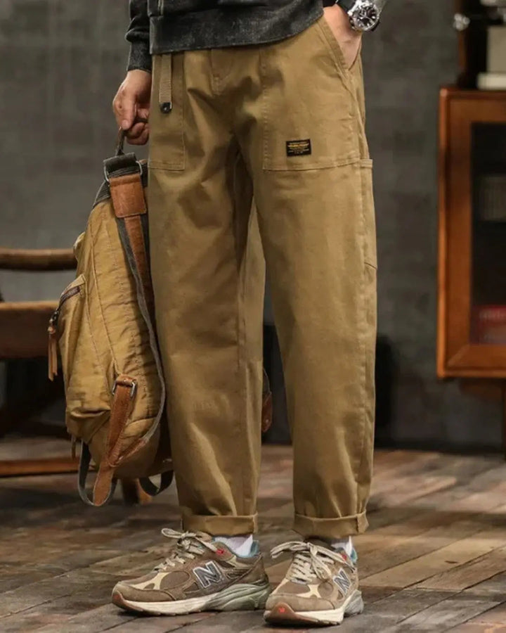 Men's Rugged Workwear Cargo Trousers