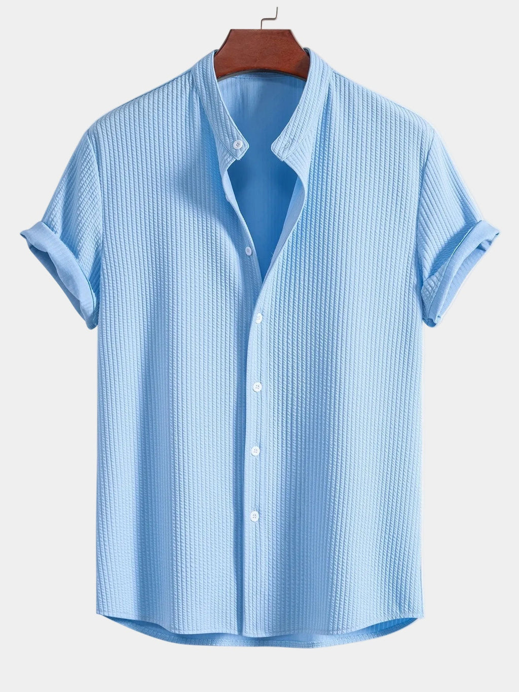 chemises-hommes-col-mao-boutonnee-1