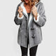 Women's Suede-Look Sherpa Lined Toggle Jacket