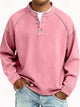 Men's Vintage Washed Henley Shirt