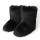 Women's Fluffy Faux Fur Winter Boots