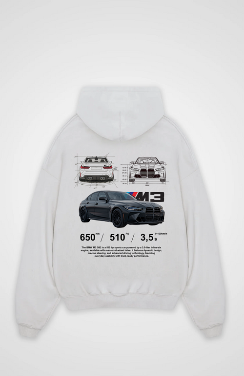M3 G80 oversized hoodie