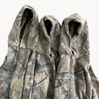 Unisex oversized camouflage hoodie with hood and front pocket