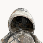 Unisex oversized camouflage hoodie with hood and front pocket