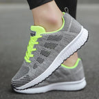 Women's low top lace-up sneakers with textured upper