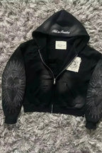 fashion-trend-fleece-padded-zipper-hoodie-black-4-m-256