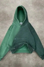 fashion-trend-fleece-padded-zipper-hoodie-green-m-210