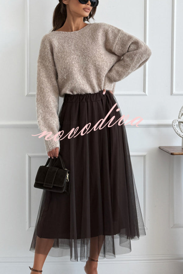Women's relaxed jumper with leopard print bow and deep V-back