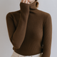 Women's Fine Ribbed Roll Neck Jumper