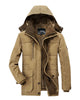 Men's Fleece-Lined Hooded Winter Parka