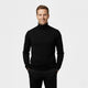 Men's slim-fit turtleneck sweater three-piece set