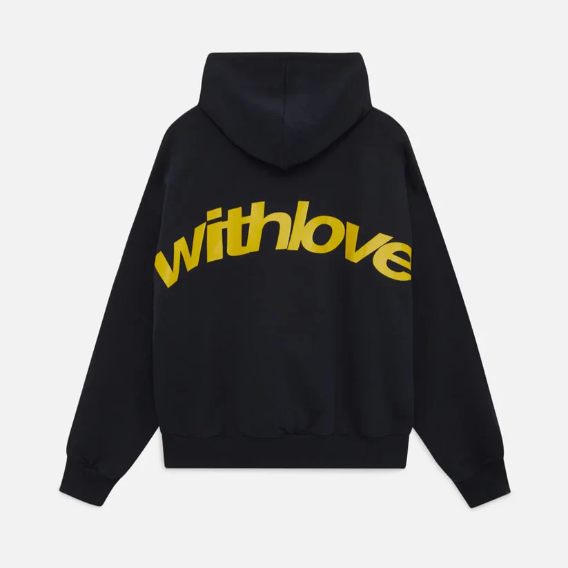 Unisex oversized graphic hoodie with drawstring hood and back print