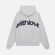 Unisex oversized graphic hoodie with drawstring hood and back print