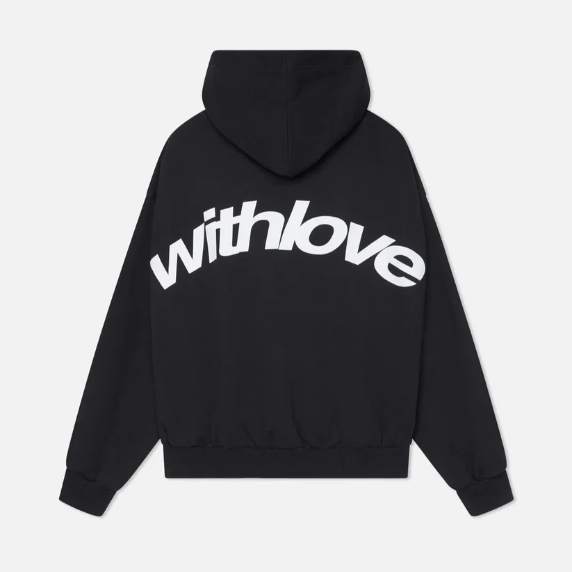 Unisex oversized graphic hoodie with drawstring hood and back print