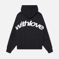 Black with White Lettering