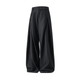 Men's High Waist Pleated Wide Leg Trousers