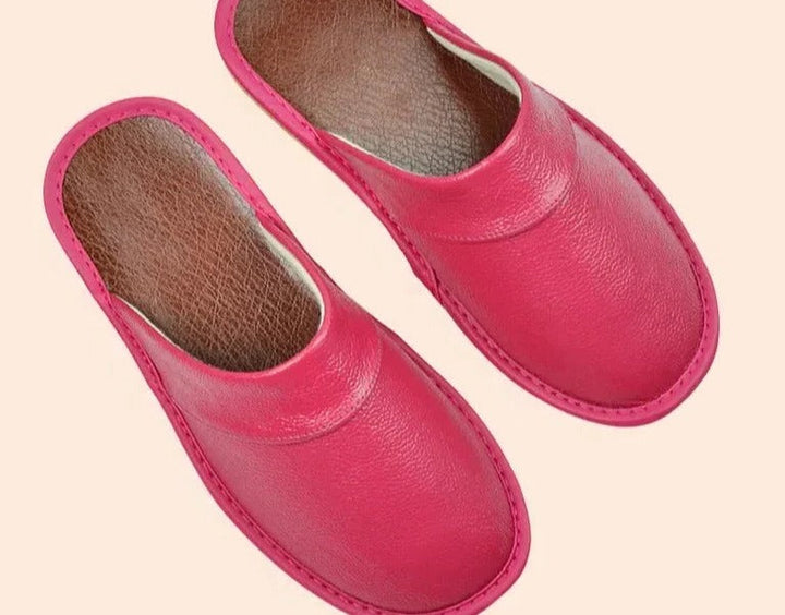 Men's Warm Lined Mule Slippers