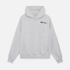 Cropped hooded sweatshirt with large Withlove back lettering