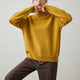 Women's Fair Isle crew neck sweater with long sleeves