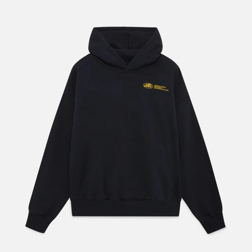 Women's oversized hoodie with hood and Withlove back print