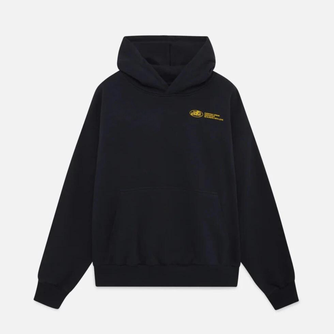 Women's oversized hoodie with hood and Withlove back print